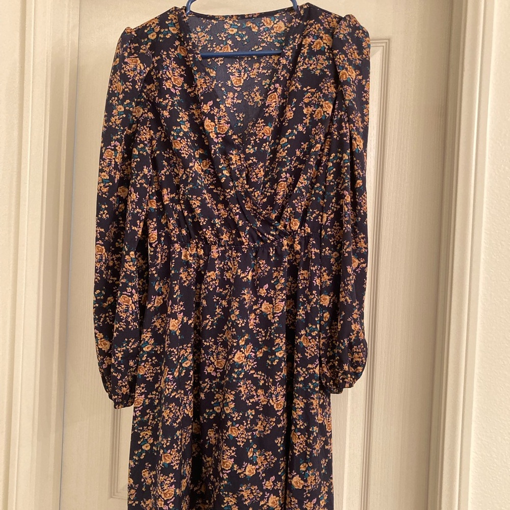 Floral Print Women's Dress